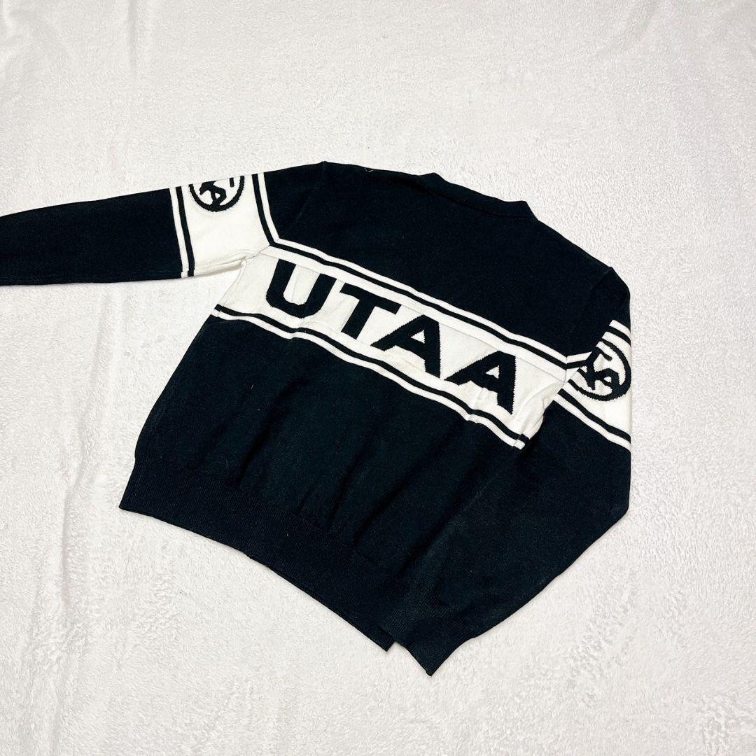 新品　UTAA　ユタ　ゴルフ　カーディガン　ブラック　M　レディース