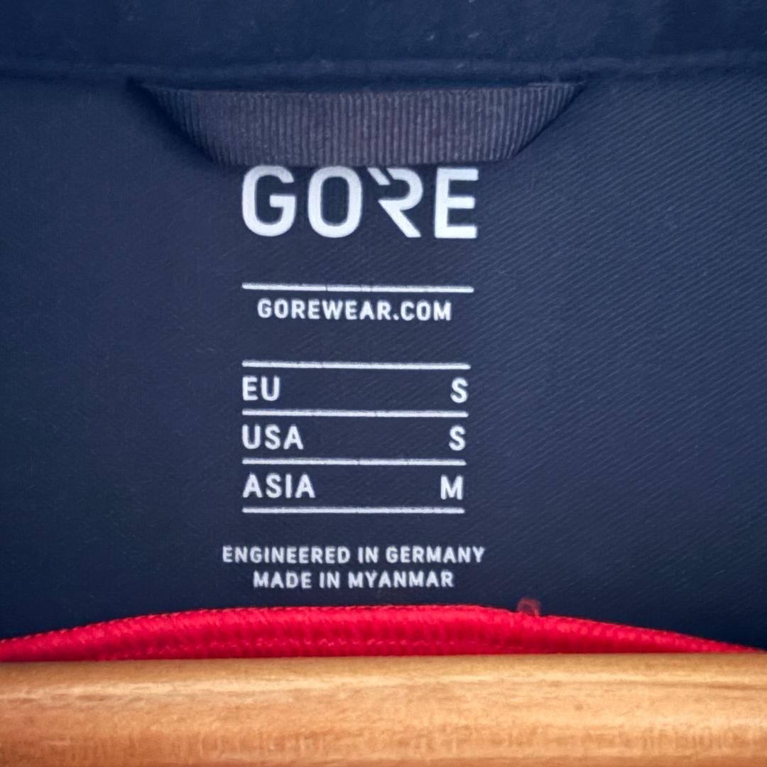 GORE ゴア ソフトシェル サイクルジャージ 長袖→半袖切替可 メンズM