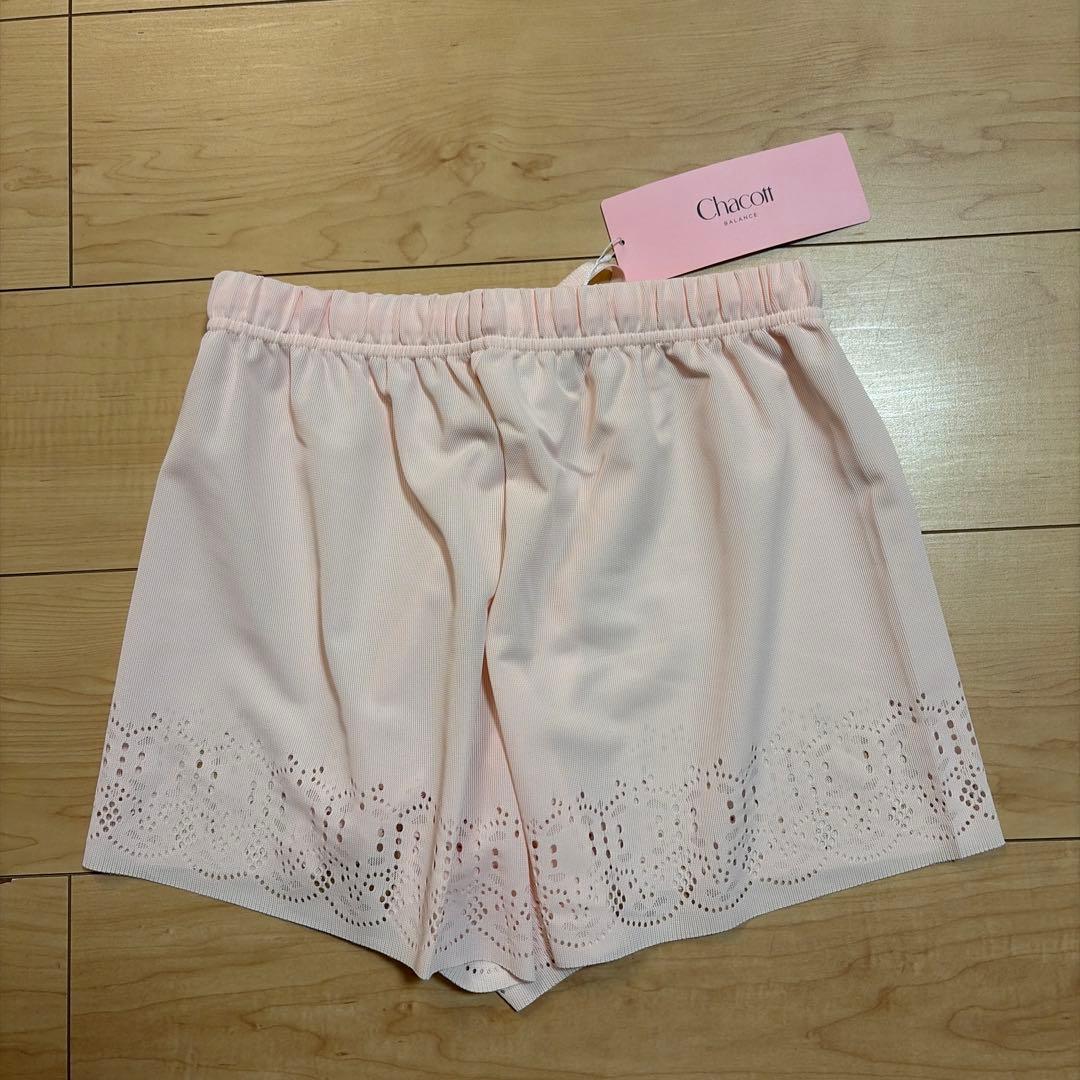 新品Chacott ノーソーイングニット ショートパンツ サイズM