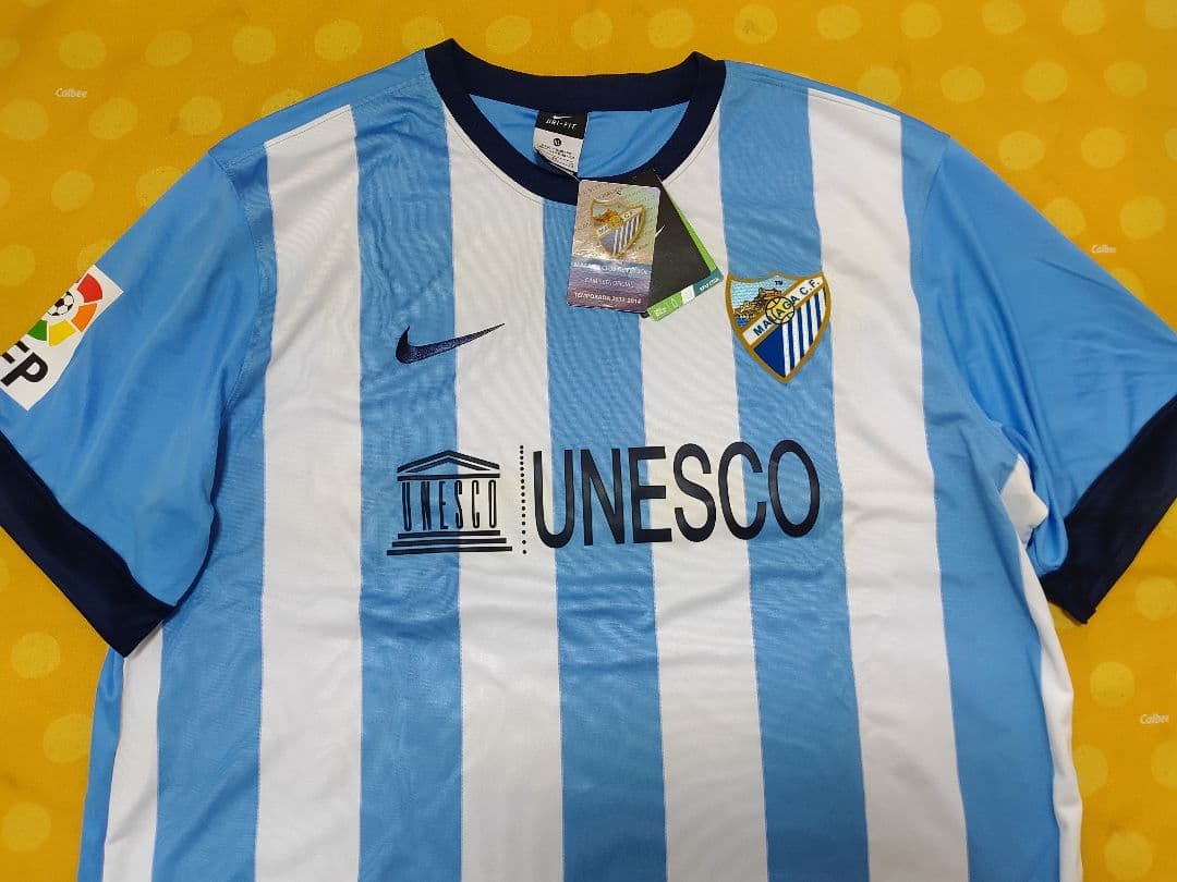 MALAGA C.F.　ナイキ　サッカーユニフォーム　UNESCO　NIKE
