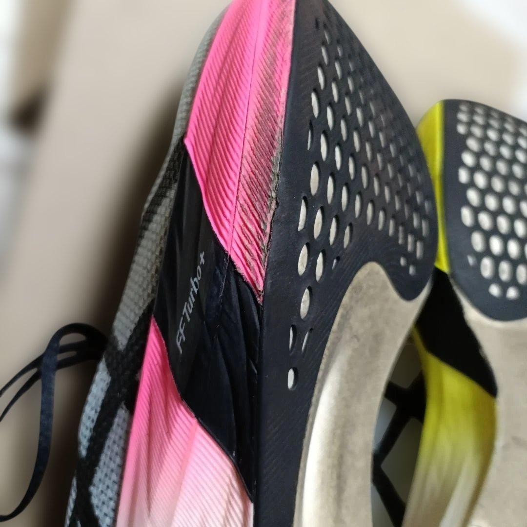アシックス　メタスピードエッジパリ 25.5cm アウトソール補修あり180km