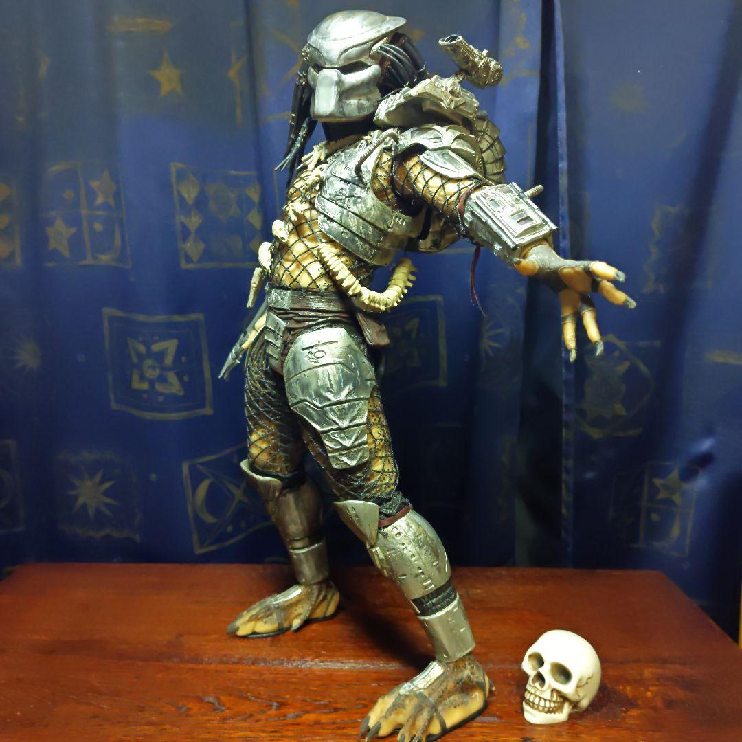 NECA プレデター with LEDライト 1/4 改 フィギュア