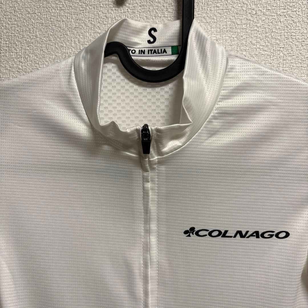 COLNAGO COSTANZA サイクルジャージ　Sサイズ　白