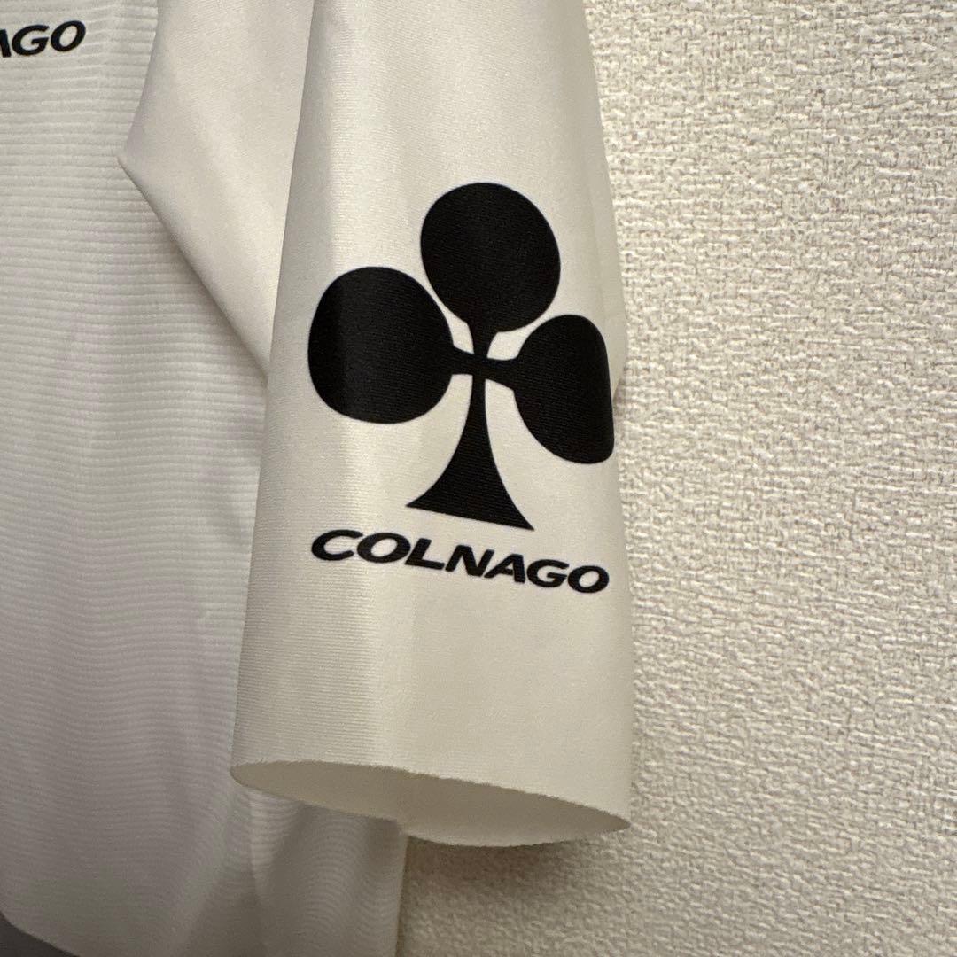 COLNAGO COSTANZA サイクルジャージ　Sサイズ　白