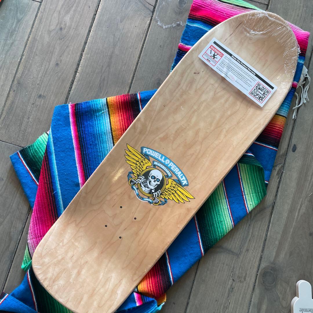 Powell Peralta スカルデザイン スケボーデッキ9.89インチ