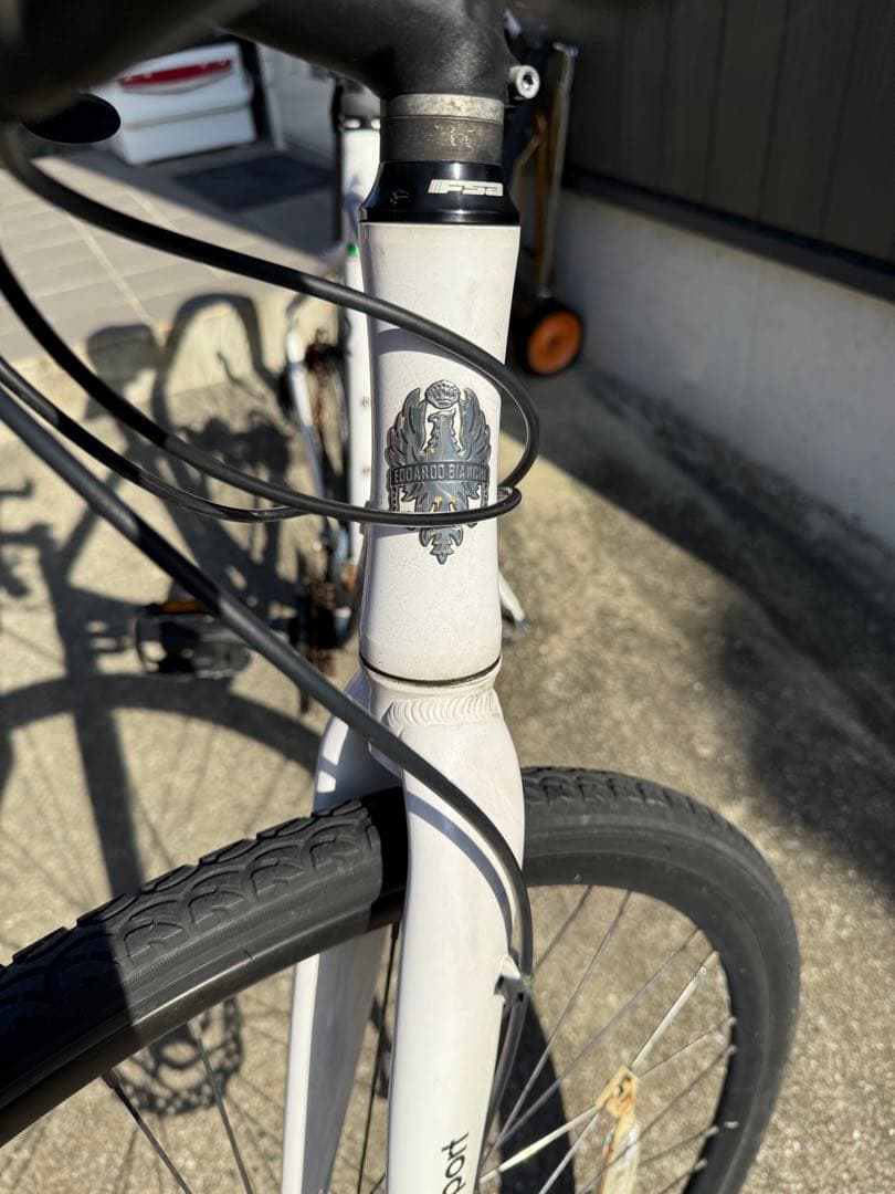 ハ*ツ様 福岡直接取引Bianchi C変速3✖︎8段Size47 発送しません