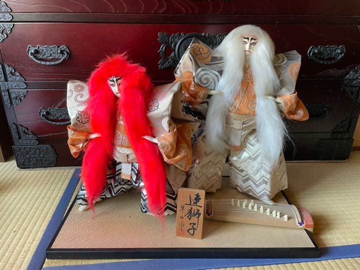連獅子の人形50センチ