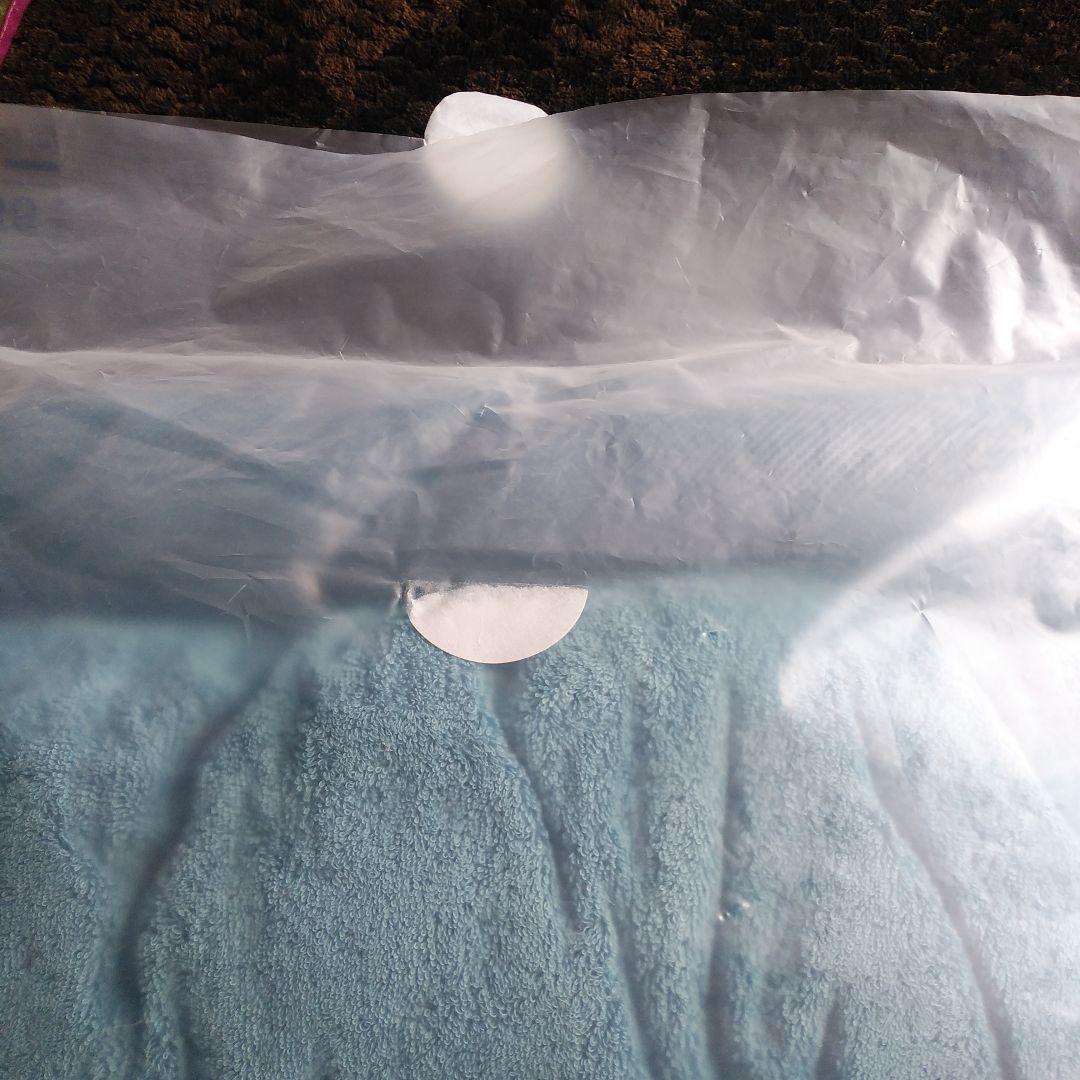 今治睡眠用タオル2　コバルトブルー
