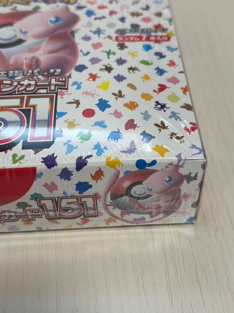 ポケモンカード　ポケモンカード151　BOX　シュリンク付き　未開封