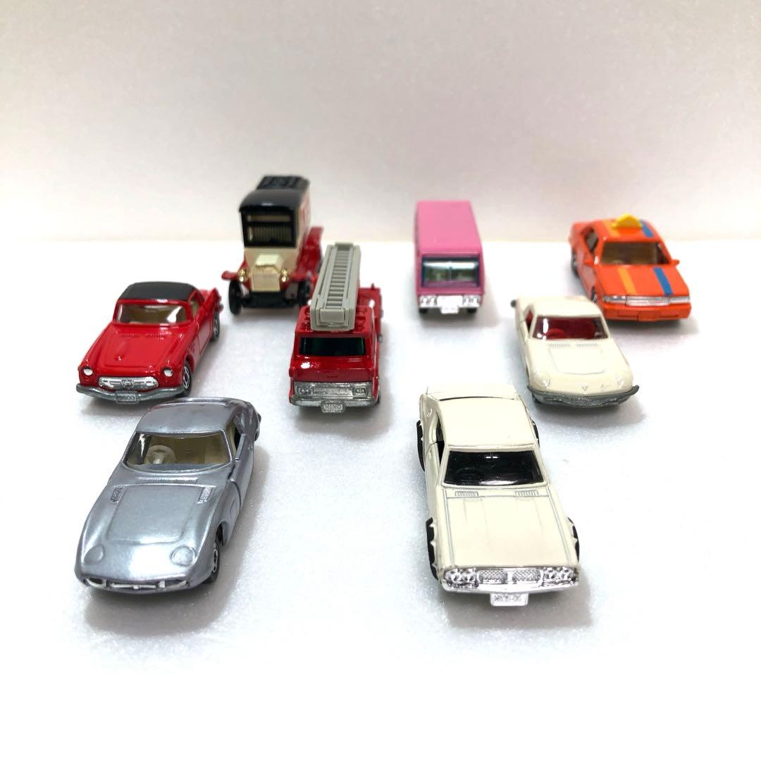 【トミカ・日本製・当時物】 【黒箱・青箱】8台・ ルース品・美品