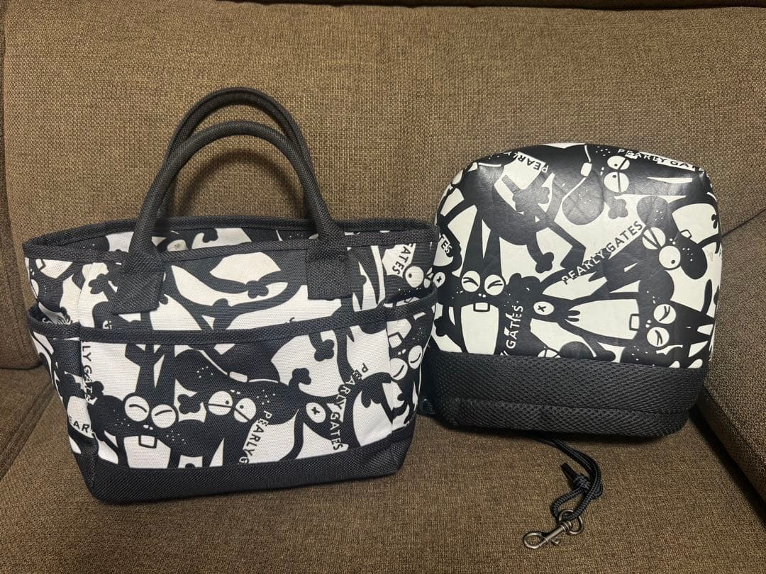 PEARLY GATES カートバッグ・アイアンカバーセット
