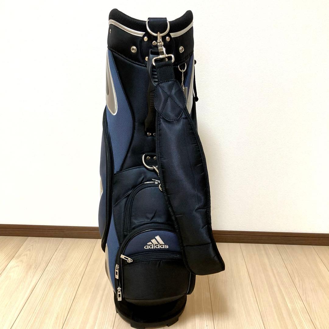 アディダス　adidas ゴルフバッグ・キャディバッグ　5分割　フードカバー付き
