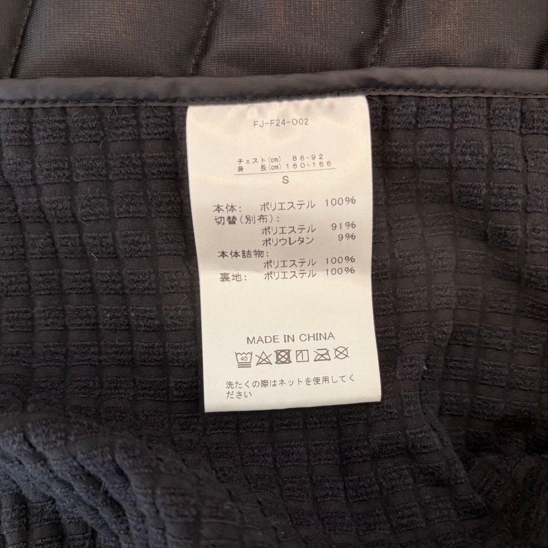 mt king　FootJoy メンズ 中綿ベスト サイズS ブラック