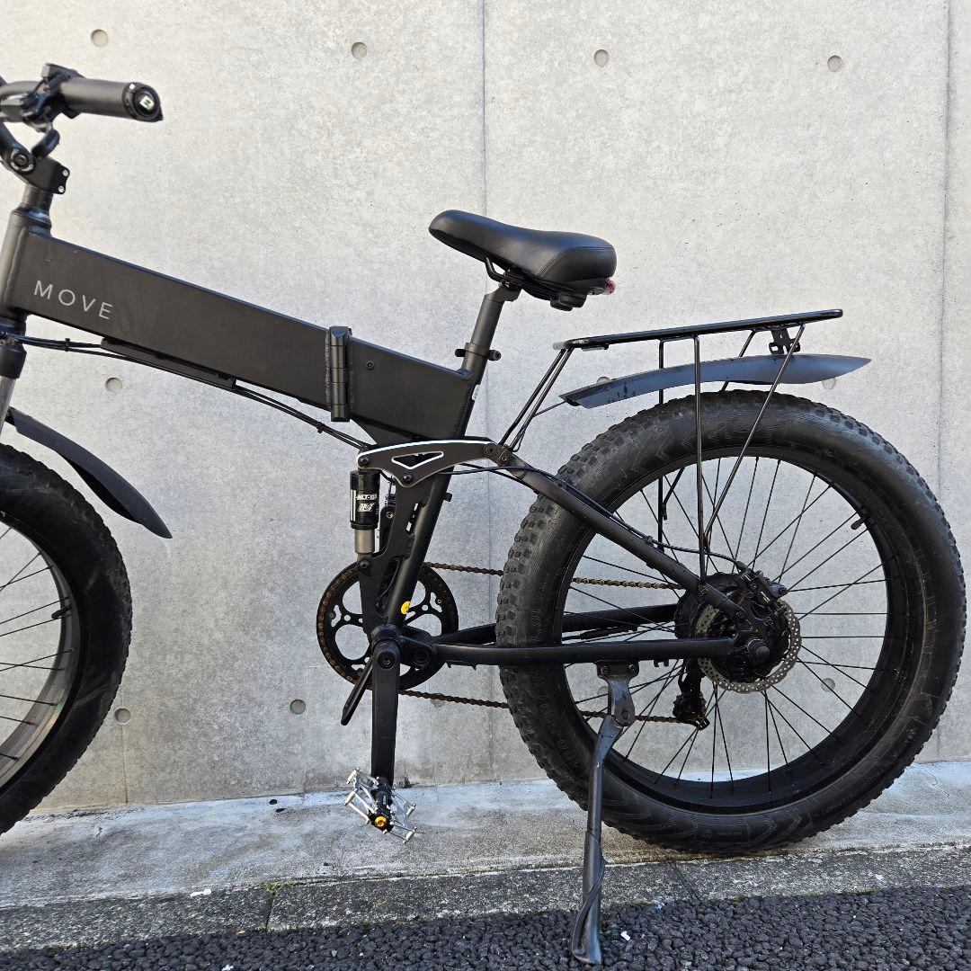 MOVE 電動アシスト自転車 折り畳み式　ファットタイヤ
