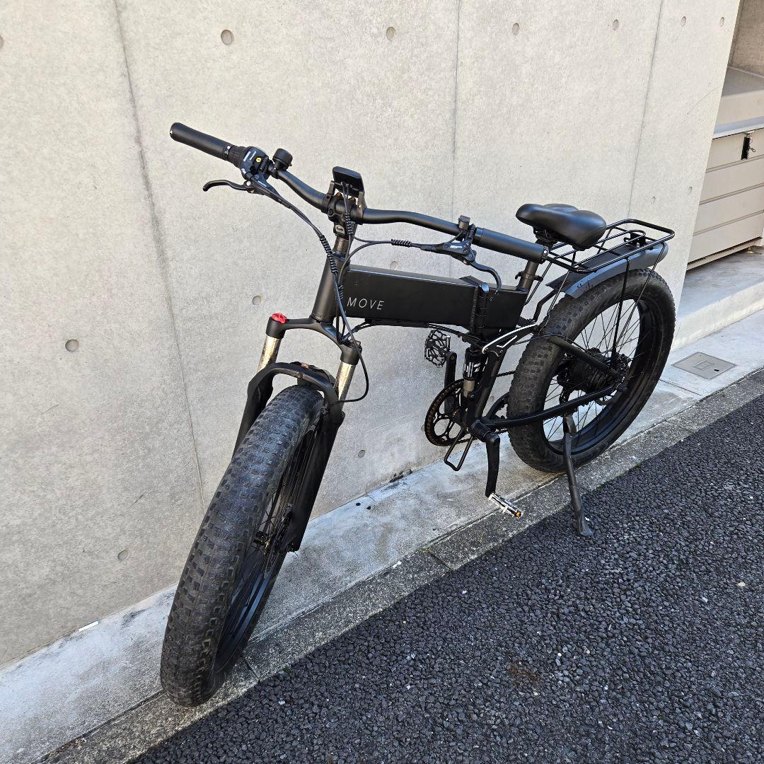 MOVE 電動アシスト自転車 折り畳み式　ファットタイヤ