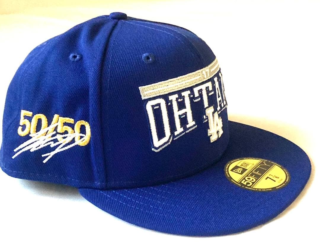 大谷翔平50/50限定キャプ ドジャース ニューエラ59FIFTY 7 7/8