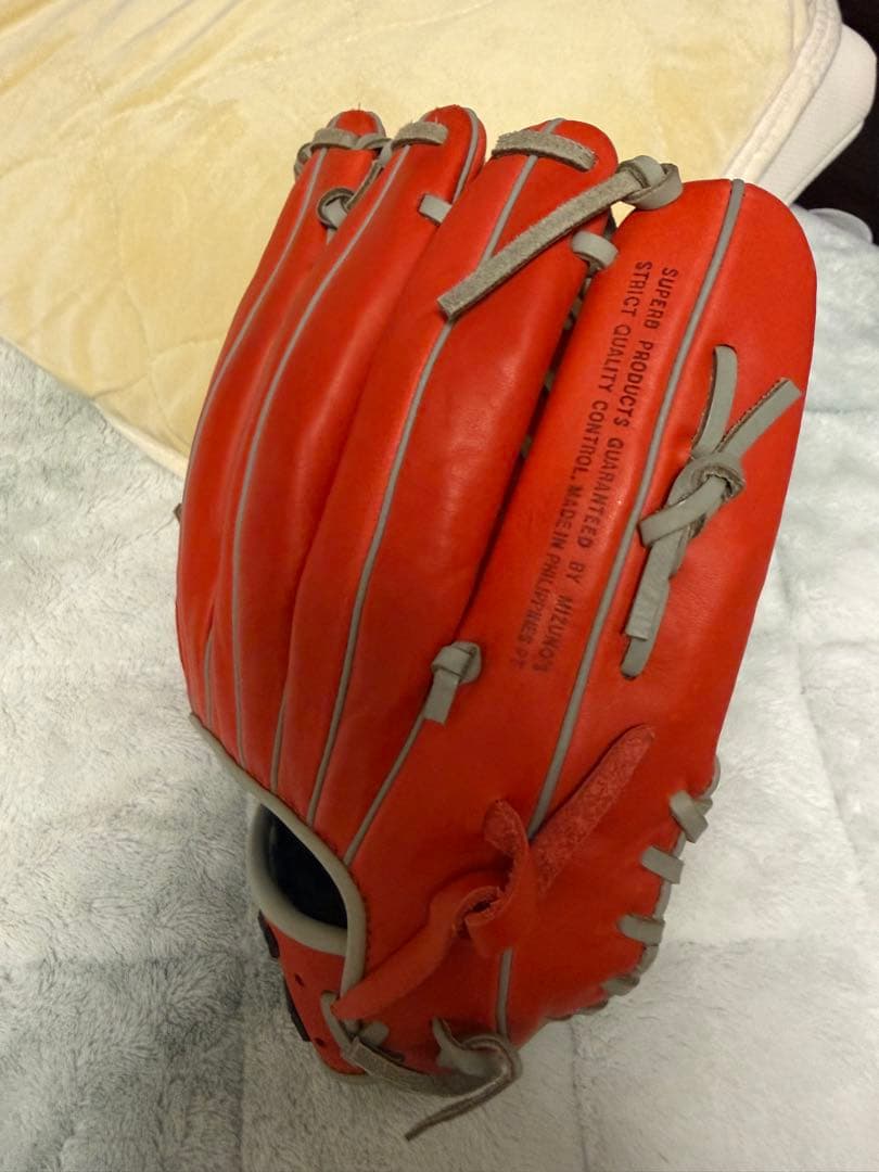 Mizuno Franchise 軟式グローブ オレンジ　希少　左投げ用