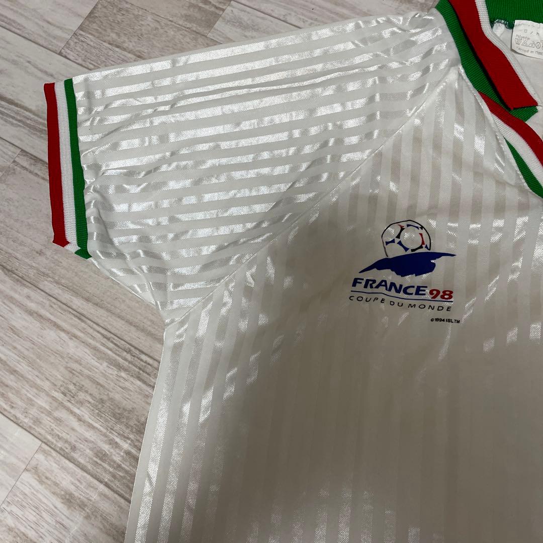 激レア　サッカー　ワールドカップ　98フランス　イタリア　ユニフォーム