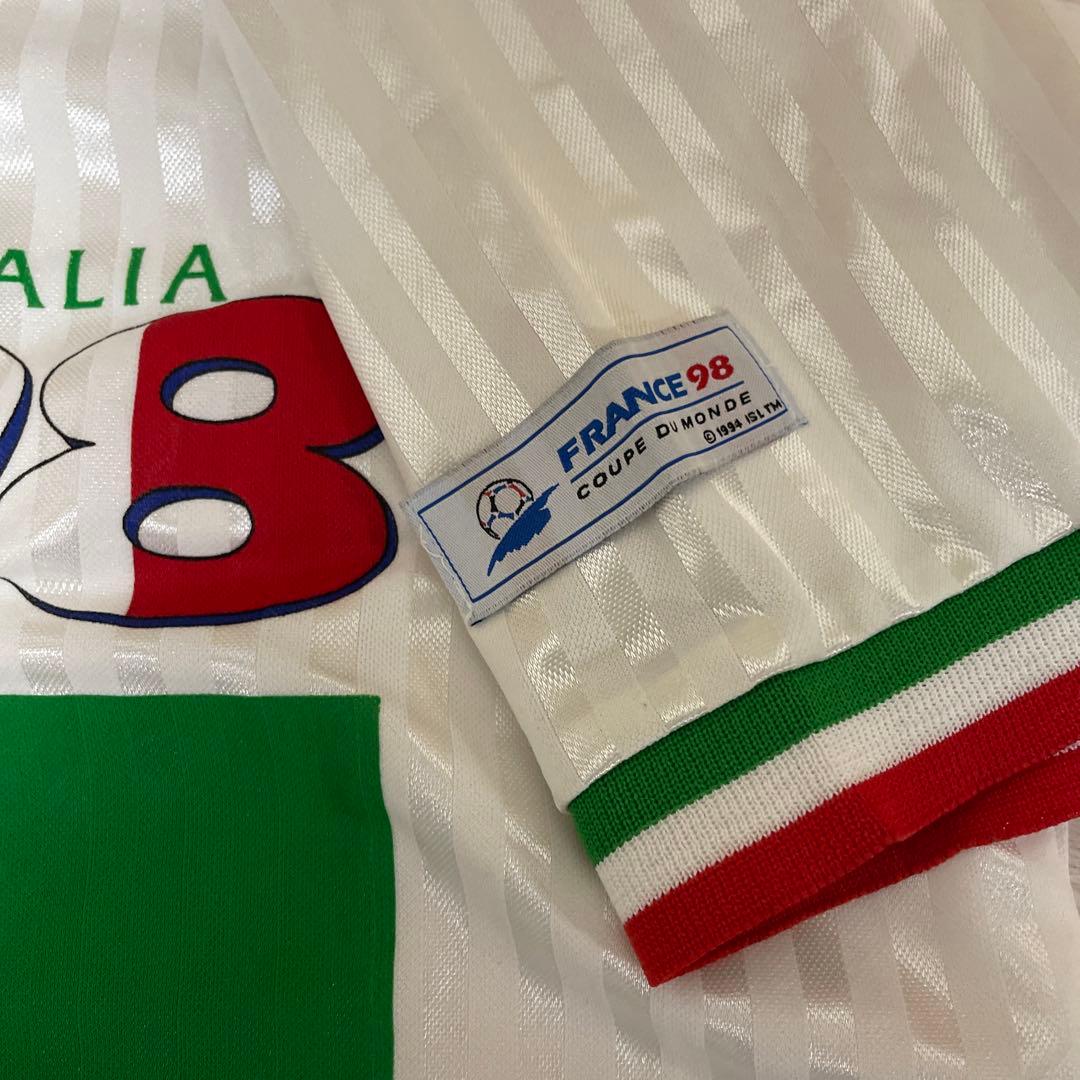 激レア　サッカー　ワールドカップ　98フランス　イタリア　ユニフォーム