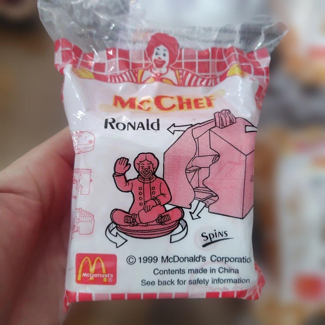 マクドナルド　McChef　未開封　ミールトイ 1999年　激レア