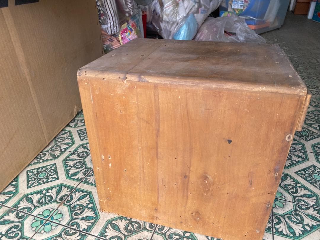 小引き出し レトロ 昭和 古道具 1 / 7 【木味の美しい小ぶりな引き出し