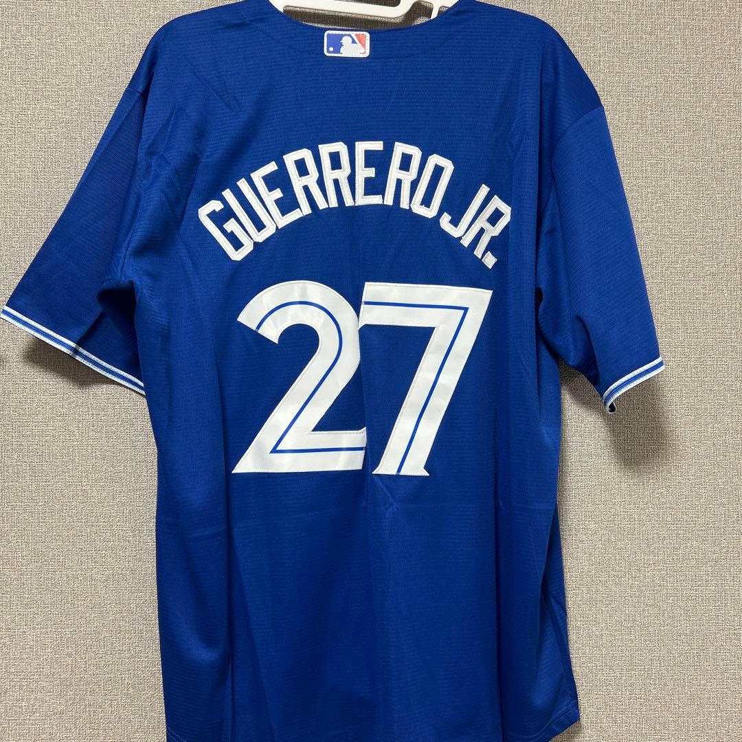 【極美品】MLBブルージェイズ ゲレーロJr. オーセンティックユニフォーム40