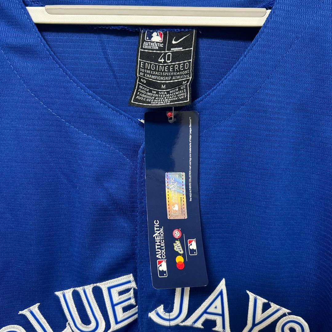 【極美品】MLBブルージェイズ ゲレーロJr. オーセンティックユニフォーム40