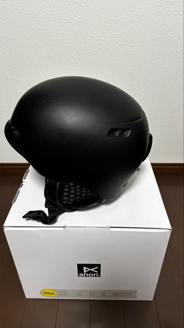 anon スノーボードヘルメット マットブラック