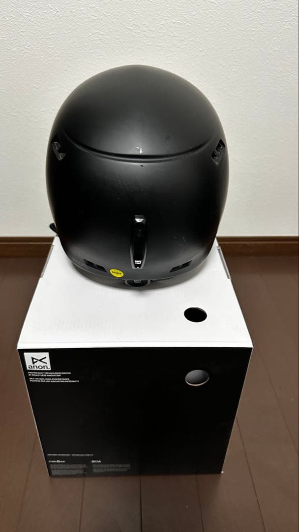 anon スノーボードヘルメット マットブラック