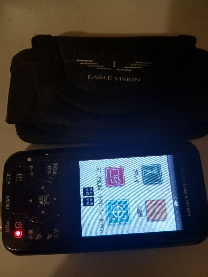 値引き可能 ゴルフGPS イーグルビジョン、ケース付き