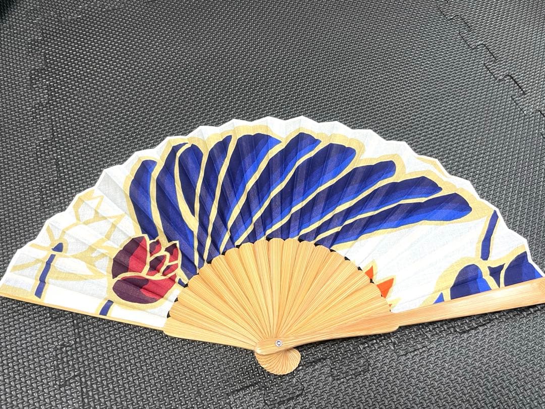 新品　未使用: 京都 キーヤンスタジオ 扇子 木村英輝