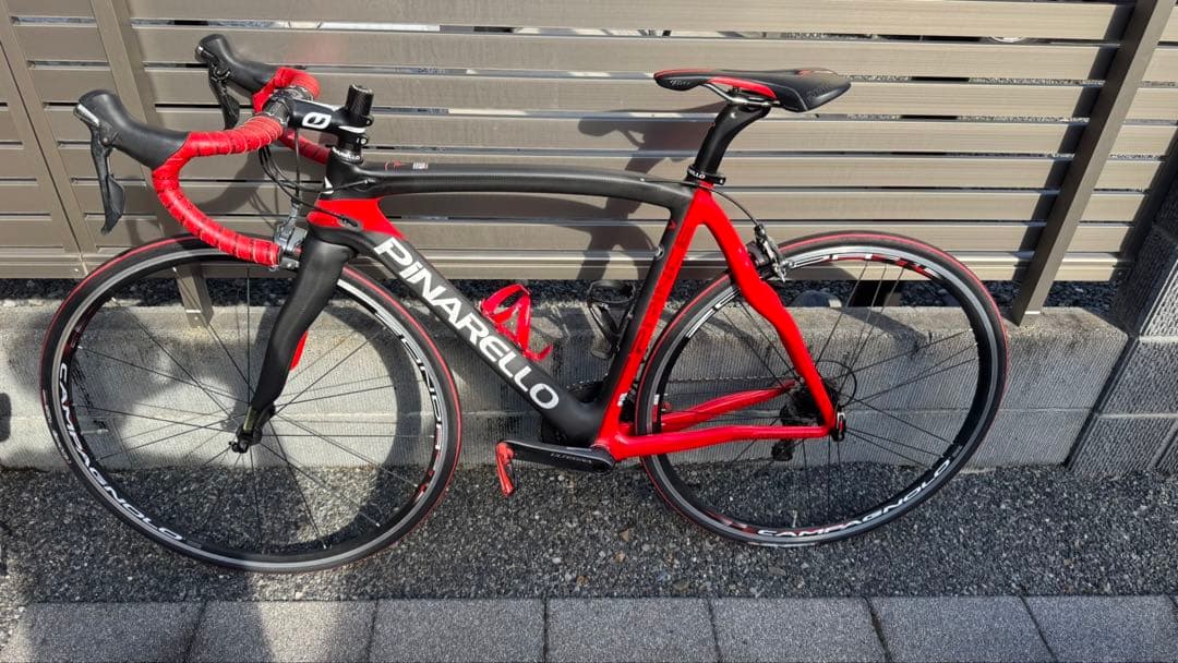 (美品)PINARELLO ロードバイク レッド・ブラック