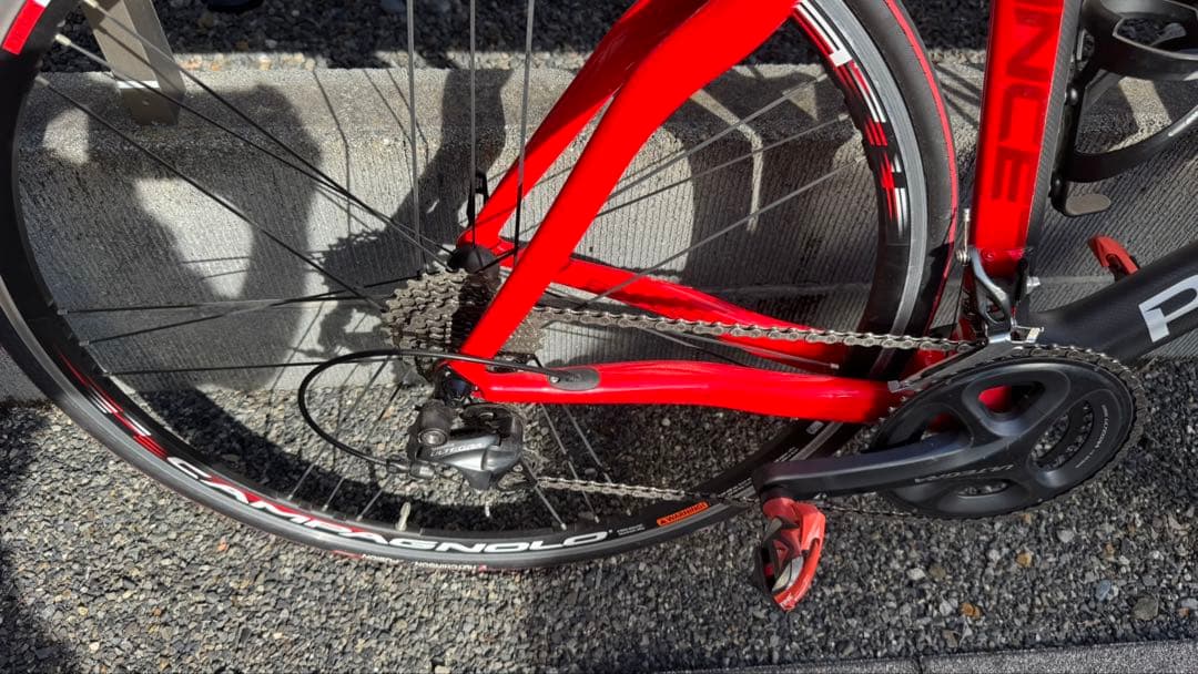 (美品)PINARELLO ロードバイク レッド・ブラック