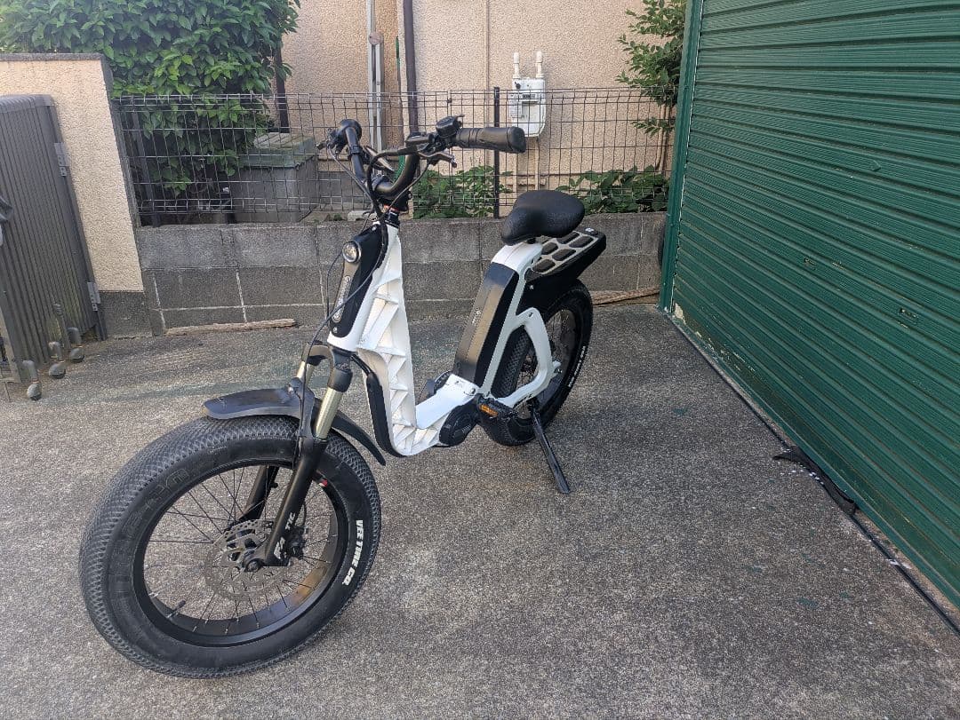 電動アシスト自転車 スポーツタイプ ホワイト(ジャンク品）