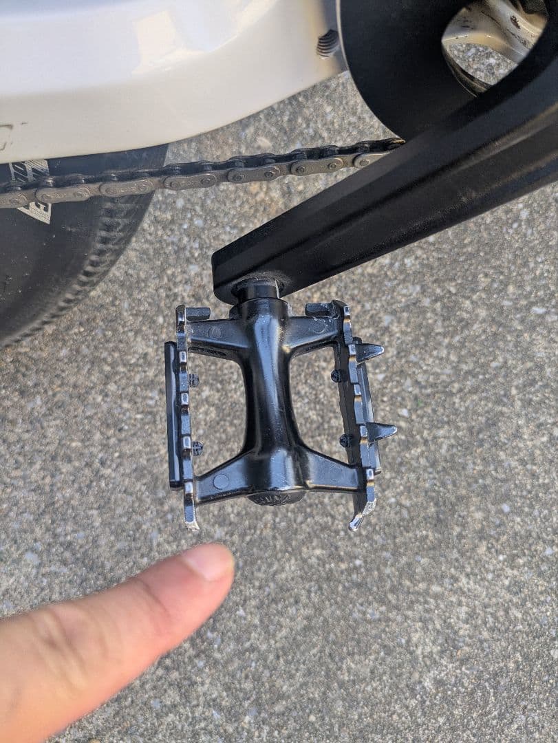 電動アシスト自転車 スポーツタイプ ホワイト(ジャンク品）