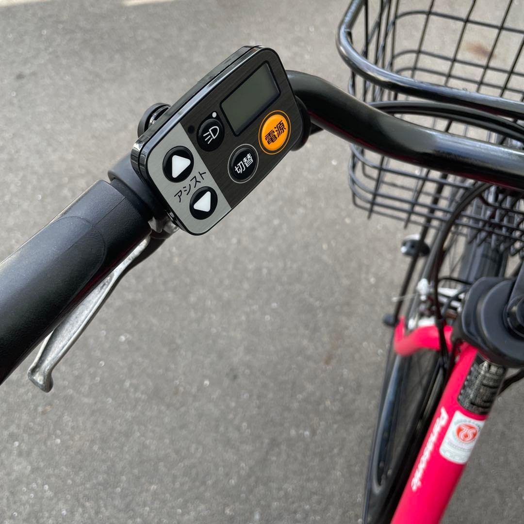 パナソニック電動アシスト自転車26インチ 16Ah レッド【引き取り限定】