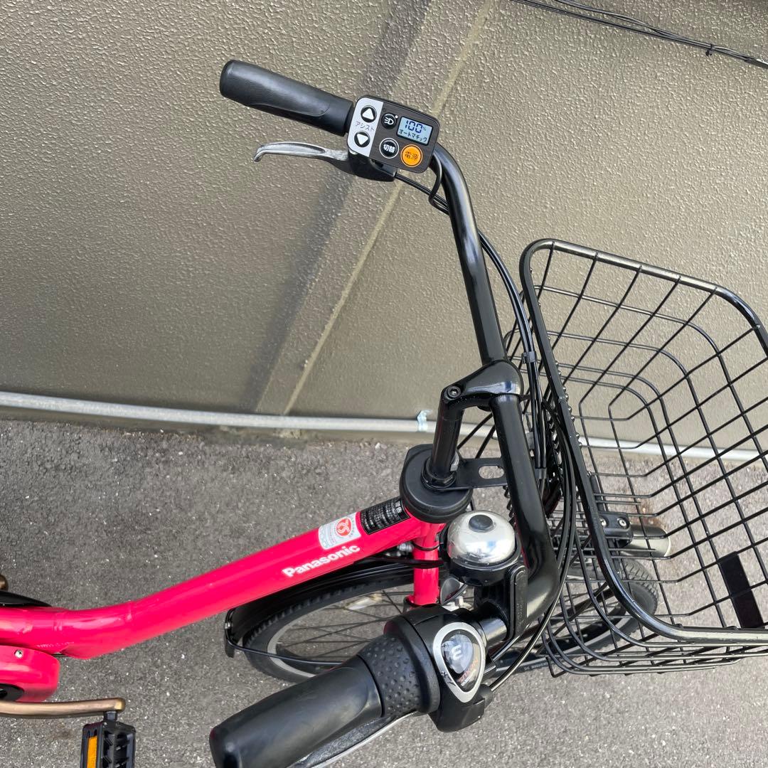 パナソニック電動アシスト自転車26インチ 16Ah レッド【引き取り限定】