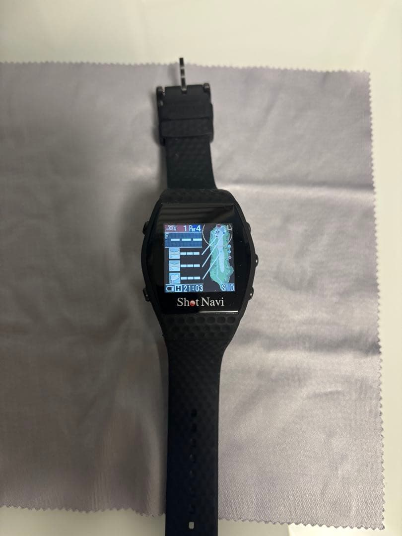Shot Navi INFINITY GPSナビウオッチ ブラック