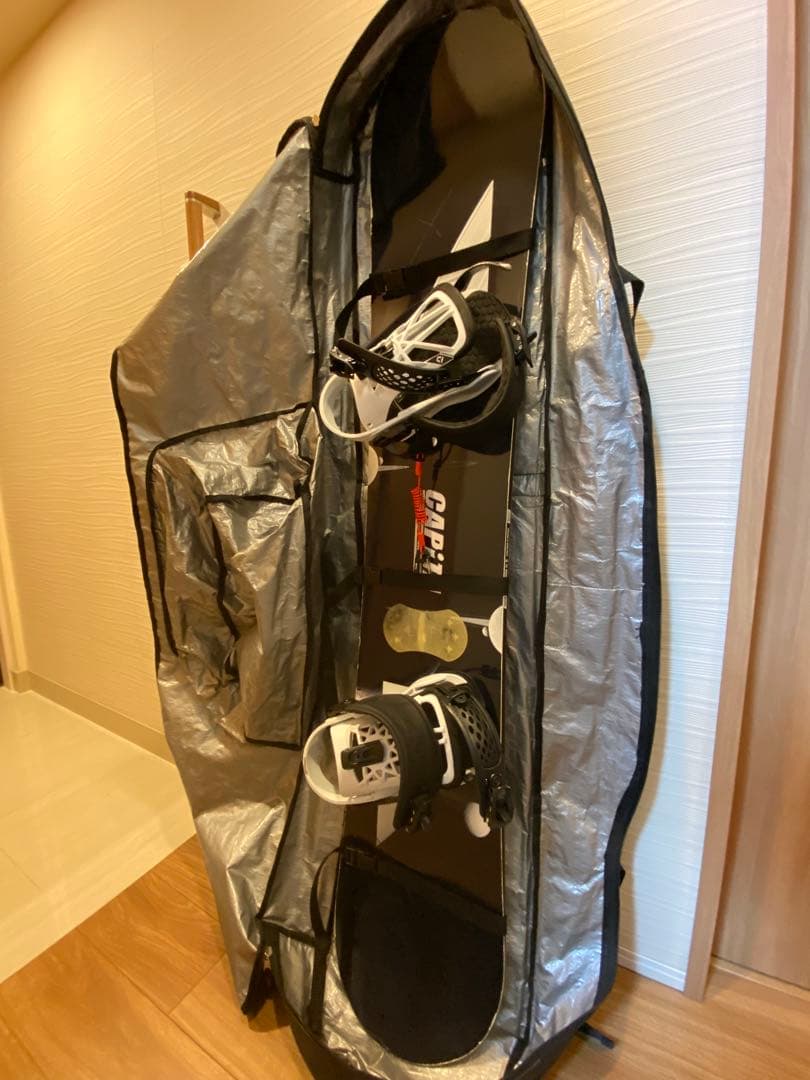 2点セット スノーボード CAPITA ビンディングUNION メンズ151cm