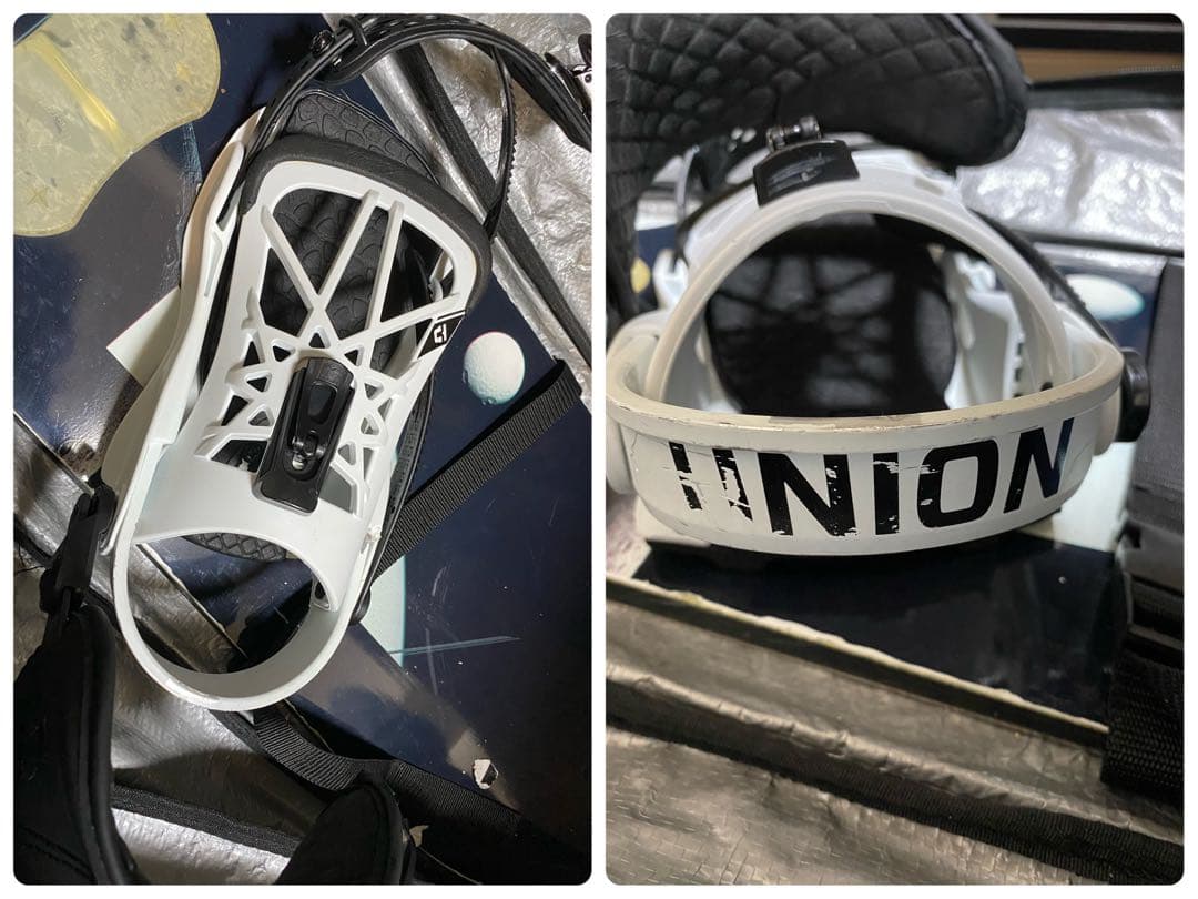 2点セット スノーボード CAPITA ビンディングUNION メンズ151cm