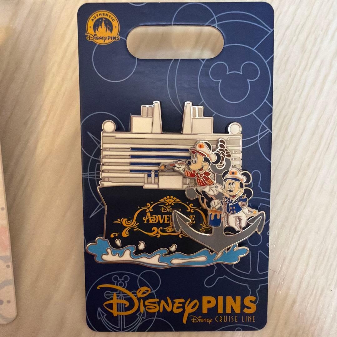 ディズニークルーズライン　アドベンチャー ピンバッジ 4個セット