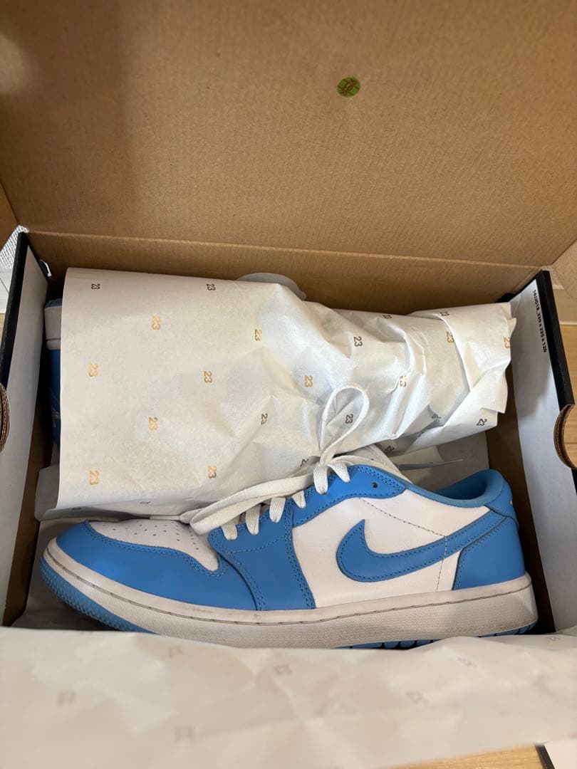 [値下げ]NIKE AIR JORDAN 1 LOW GOLF BLUE 29