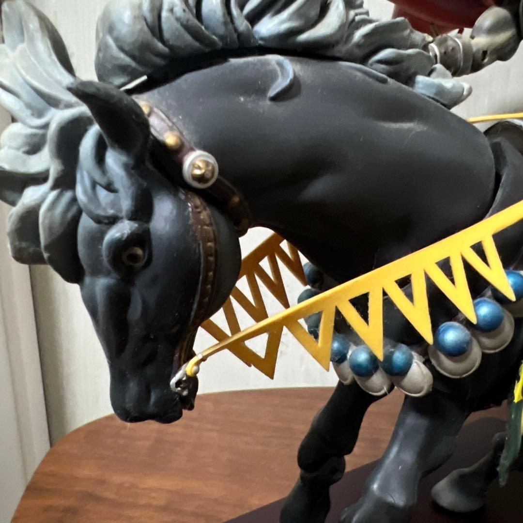 北斗の拳　ラオウ・黒王フィギュア1998年