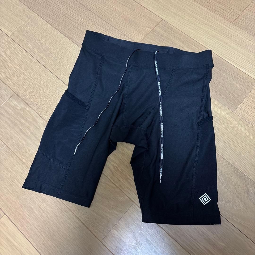 ELDORESOエルドレッソMiddleSpatsハーフタイツトレイルランニング