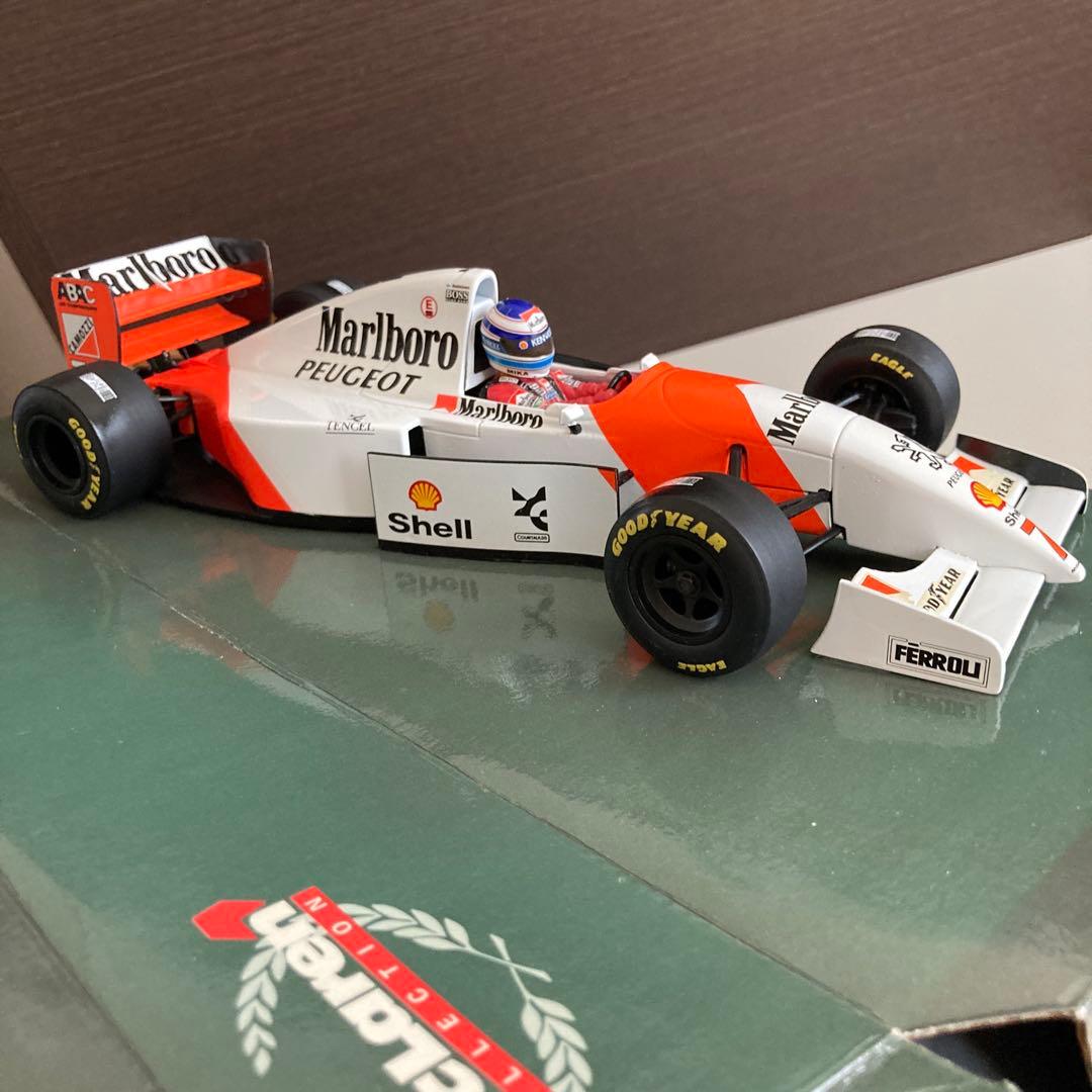 ミニカー Marlboro McLaren Peugeot MP4/9 1/18