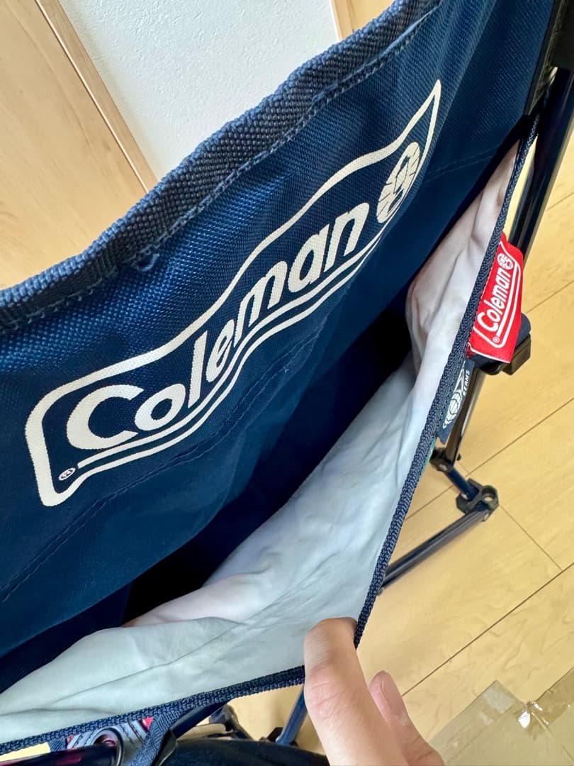 Coleman × BEAMS コラボ 2018 ファンチェア バンダナ柄