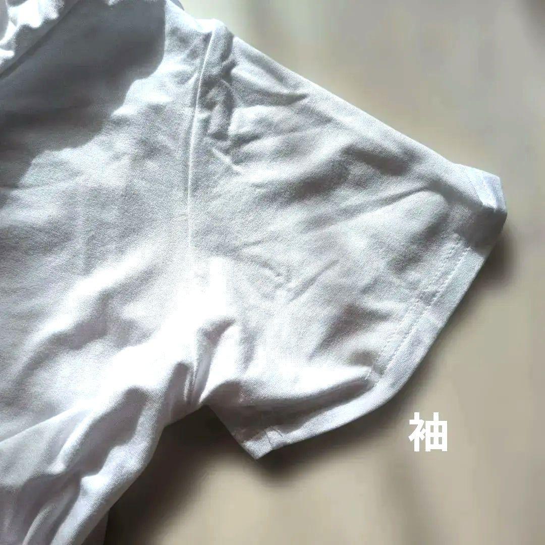 【マハロ】ホワイト ワイドフリルデザイン 半袖トップス