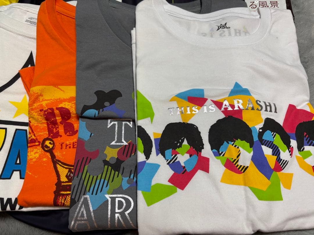 嵐　ライブグッズ　詰め合わせ　ARASHI Tシャツ　トートバッグ　タオル