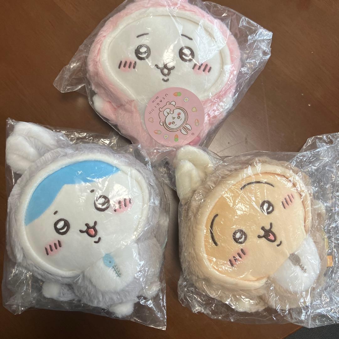 ちいかわ ハチワレ うさぎ 2023年卯年 ハッピーバッグ ぬいぐるみ セット