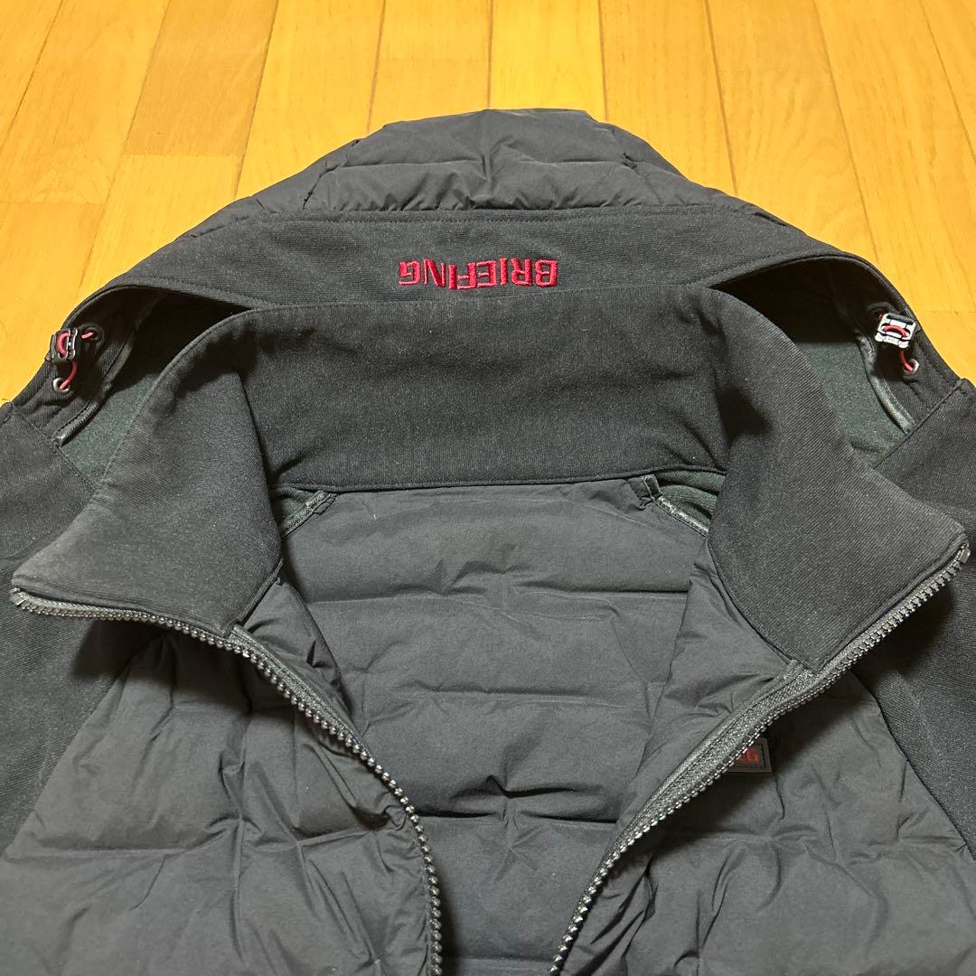 BRIEFING ゴルフ用フード付きジャケット ブラック